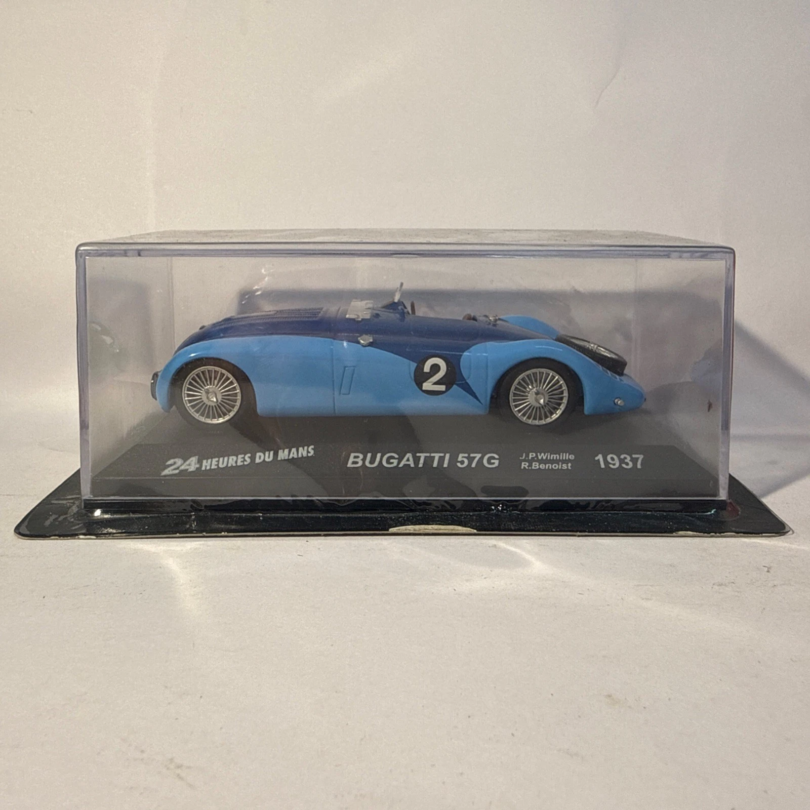 Voiture Miniature Formule 1 Bugatti 57G 24h Du Mans 1937