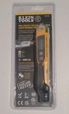Klein Non-Contact Voltage Tester with Laser Infrared Thermometer NCVT-4IR NEW