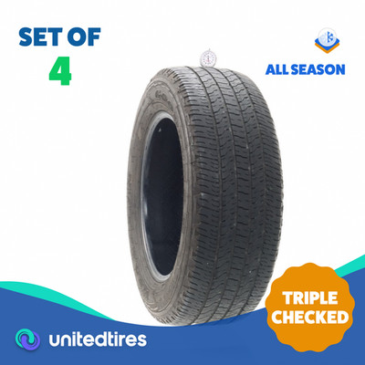 Set of (4) Used 265/60R18 Goodyear Wrangler Fortitude HT 110T - 6.5-8.5/32