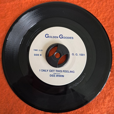 Northern soul Dee Irwin I only get this feeling / I stand accused Nr Mint