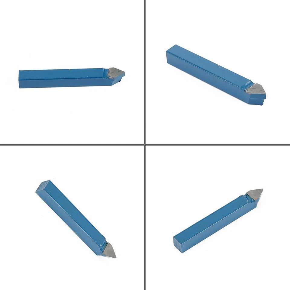 Carbide Lathe Tools 1/4" Metal Tip Cutter C6 Bit Set C-6 AR4-C6 BR4-C6 C4-C6 - Image 2 of 4