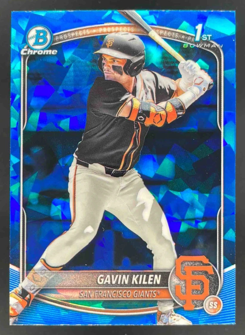2025 Bowman Draft Sapphire Chrome #BDC-40 Gavin Kilen RC