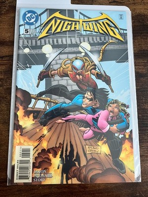 DC Nightwing #5 Dixon McDaniel Story Direct Sales Feb 97 $1.95 Comic Book Issue