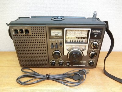 ラジオ・コンポ National Panasonic COUGAR 2200 RF-2200 National Panasonic COUGAR RF-2200 Shortwave Radio Black Used