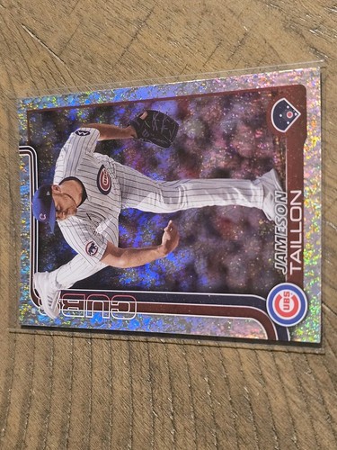 2025 Topps #134 Jameson Taillon Sandglitter Nmmt - Picture 2 of 3