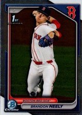 2024 Bowman Draft #BDC-122 Brandon Neely Chrome