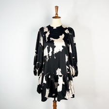 Alexis X Target  black and white long sleeve drop waist dress  Size XXS