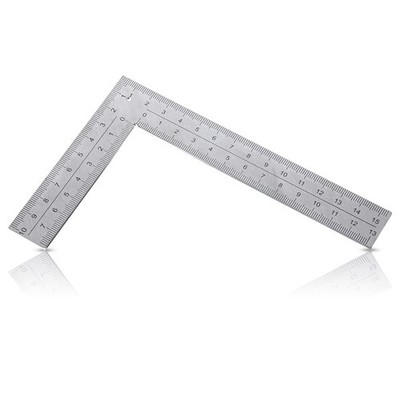 Right Angle Ruler, Stainless Steel Right Angle Square Ruler 90 Degree L Shape...