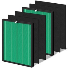 2 Sets 150 Filter Replacement for Coway Airmega 150 Air Purifier, 2 Green Tru...