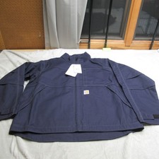 Carhartt FR Jacket Men XL Navy Flame Resistant Full Swing Quick Duck Relaxed NEW