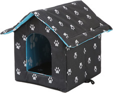 Outdoor Cat House, Cat Houses for Outdoor Cats, Weatherproof Warm and Insulated