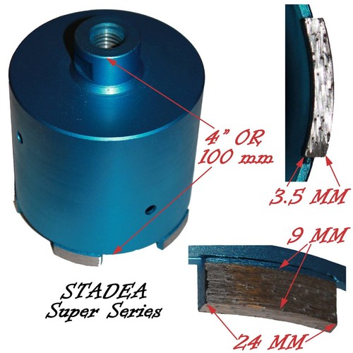 Stadea Diamond Drill Bit Hole Saw Core Drill Bit 2 1/2 Or 65 Mm For Granite - Picture 6 of 7