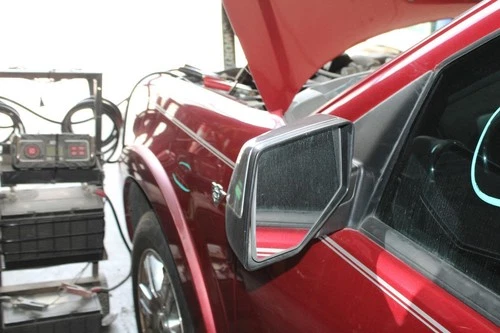 EXPLORER LH Left Driver Door Mirror Power Fold Chrome cap Heated & approach OEM