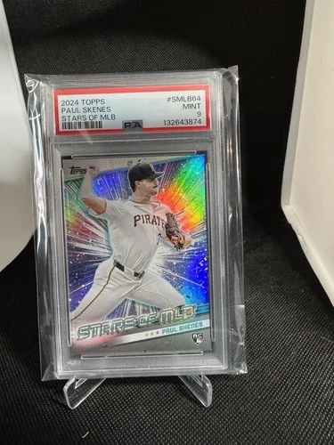 2024 Topps Update Series - Stars of Mlb Paul Skenes PSA 9 Rookie Card