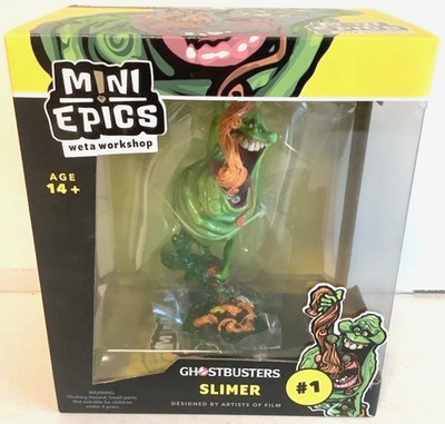 NEW Weta Workshop Mini Epics GHOSTBUSTERS Silmer #1 Ghost 7in Figure movie film