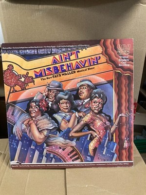 AIN'T MISBEHAVIN ORIGINAL BROADWAY CAST RECORDING, 2 x VINYL LP, CBL22965, VG+