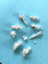 1.386 grams Dendritic .9999 Pure Crystallized Silver Pieces