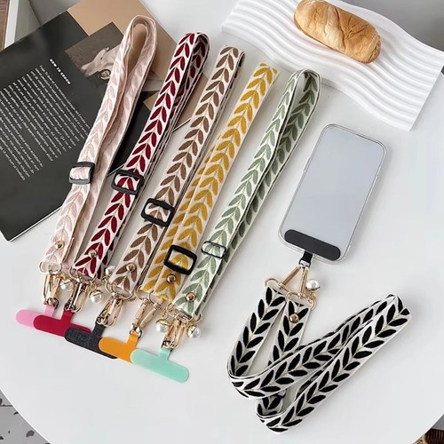 1Pcs Universal Phone Strap Long Cell Phone Lanyard New Mobile Phone Rope Women - Photo 4 sur 18