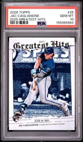 2026 Topps Series 1 Jac Caglianone Base (PSA 10)