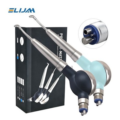 Dental Air Polisher Dentist Hygiene Prophy Gun Sand Blasting Polishing 2/4Hole