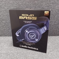 Audio-Technica ATH-WS1100 Headphones Black Wired Hi-Res Solid Bass Japan Model