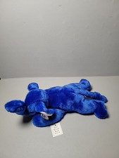 1998 PEANUT the Royal Blue Elephant 15" Ty Beanie Buddy w/ Tags  RARE