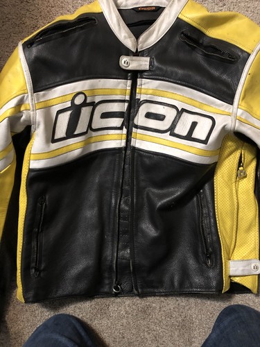 Motorcycle Jacket Icon Daytona, (Large 