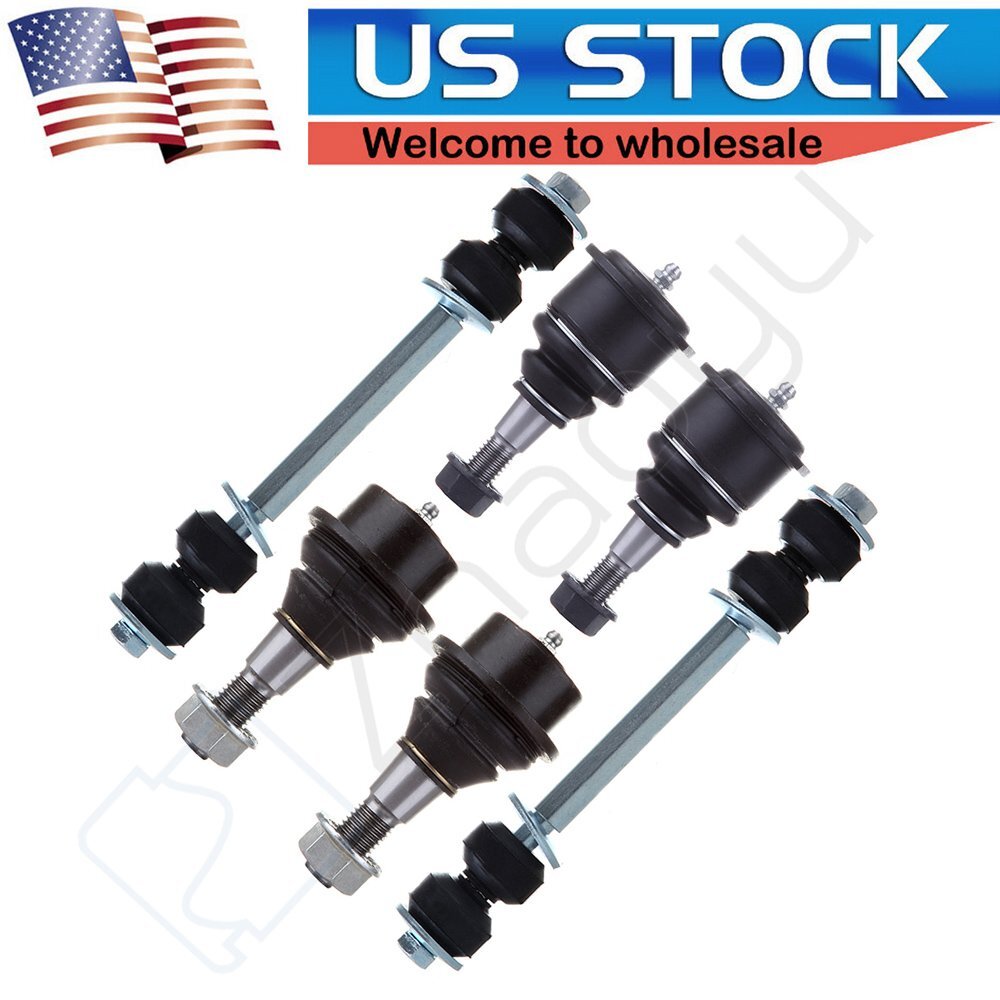6pcs Front Ball Joints Sway Bars For GMC Savana Chevrolet Express 1500 2500 eBay