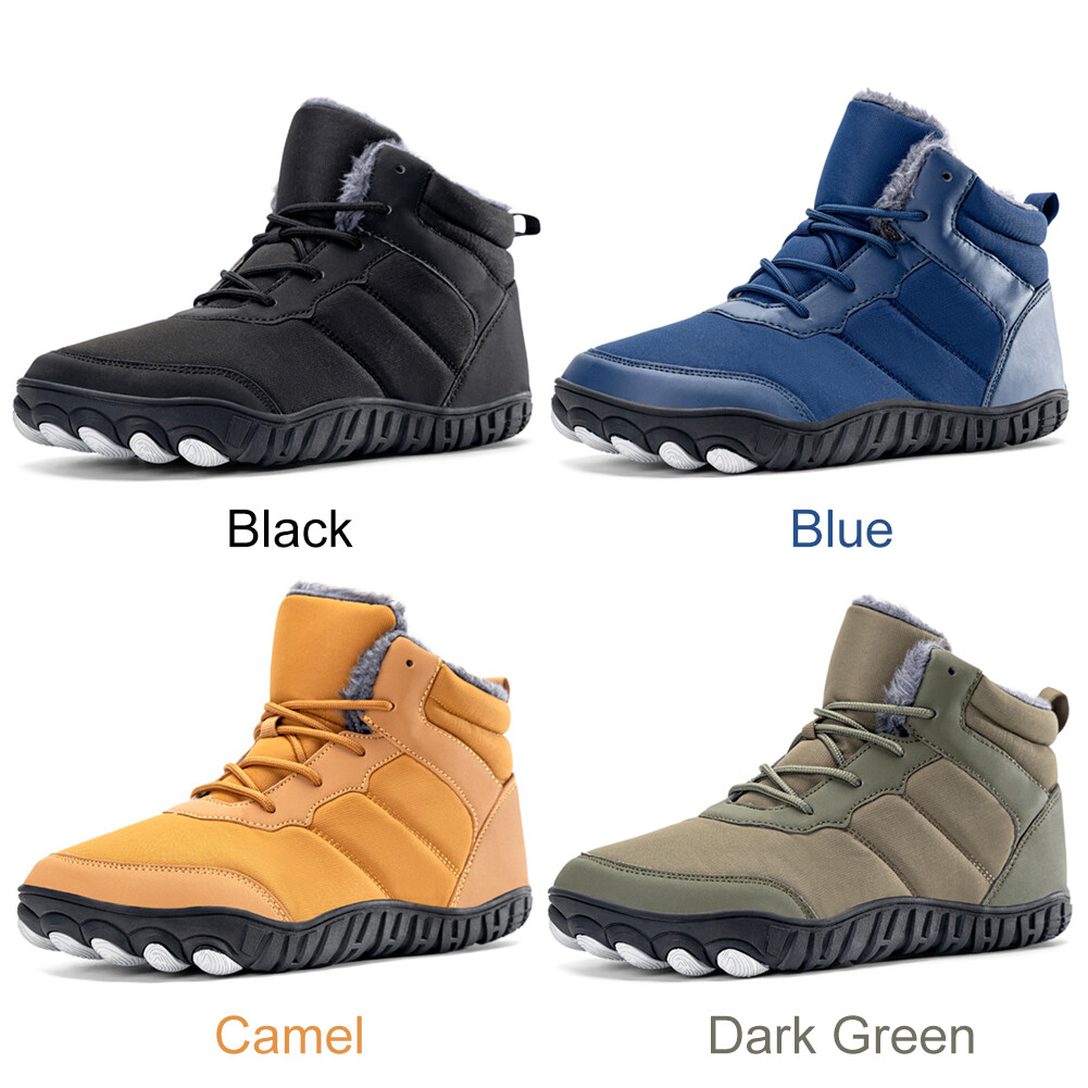 SAOLA Scarpe da trekking a piedi nudi antiscivolo invernali stivali da neve leggeri per viaggi outdoor