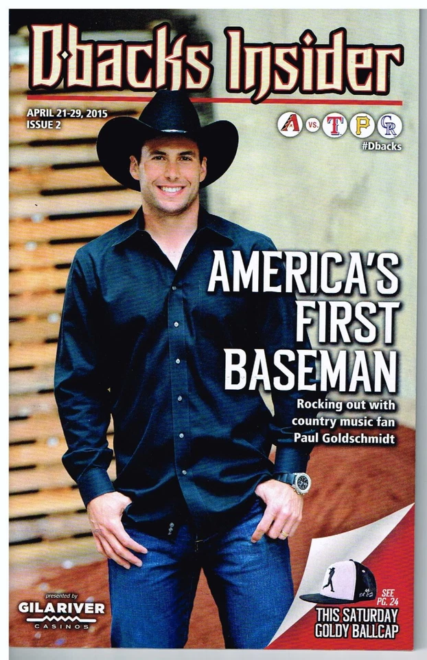 2015 Arizona Diamondbacks Dbacks Insider Programs #1 - #12 Your Choice or All - Image 3 of 4