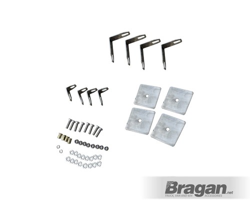Roof Bar C + Spots To Fit Renault Master Medium 2003 - 2010 Van High Stainless - Picture 6 of 12