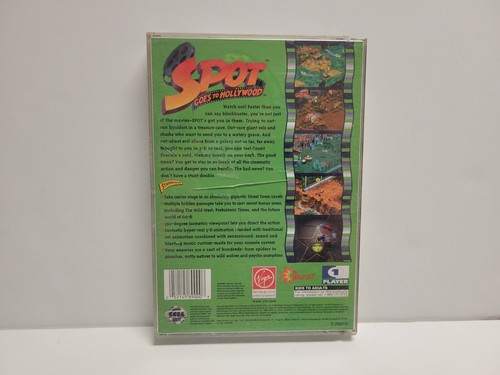 Spot Goes to Hollywood (Sega Saturn, 1996) Complete with Registration Card - Picture 5 of 6