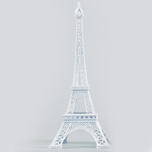 10” METAL EIFFEL TOWER STAND SCULPTURE FIGURINE PARIS THEMED DECORATION-5 COLORS - Picture 5 of 6