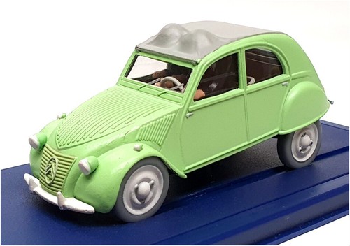 Atlas Editions 1/43 Scale 2 118 006 - 1949 Citroen 2CV Tin Tin - Lt Green/Grey - Picture 1 of 5