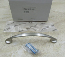 25 PACK Kitchen Cabinet Drawer Arch Handles Pull Cabinet Hardware Brushed Nickel