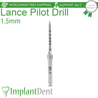 Dental Marking Lance Pilot Drill 1.5mm Stainless Steel Dentistry Tool