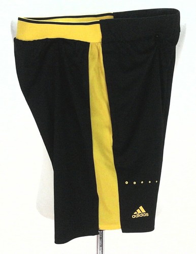 Adidas Climacool BQ0175 Kids Barricade Shorts Big Kid Black Yellow Large New - Picture 5 of 7