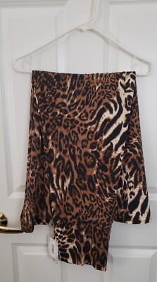 LuLaRoe Leopard Cheetah Tiger Medium Maxi Skirt Dress Animal Print M NWT Unicorn