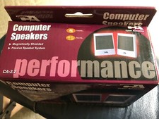 CYBER ACOUSTICS COMPUTER SPEAKERS CA-2.2