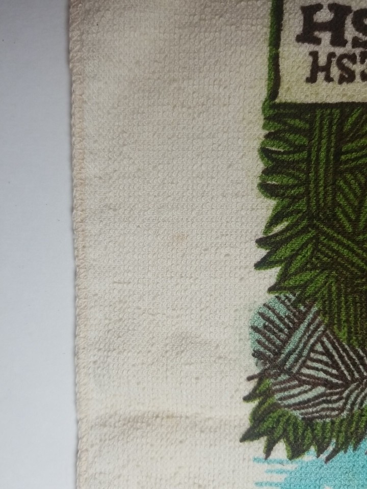 Vintage Lobster • Live • Cooked • Fresh Fish Cannon Wash Cloth - Rare ...