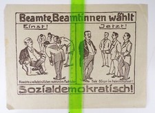 SPD leaflet 1919 elect Social Democratic Max Gronefeld Berlin