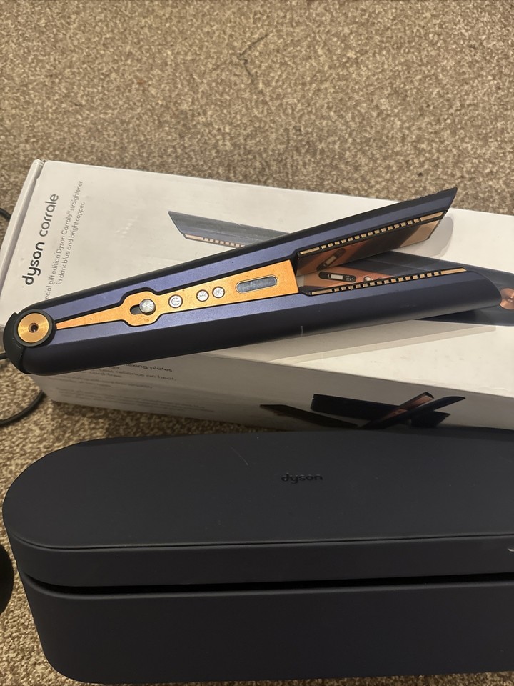 Dyson Corrale Cordless Hair Straighteners Special Edition"Prussian Blue eBay