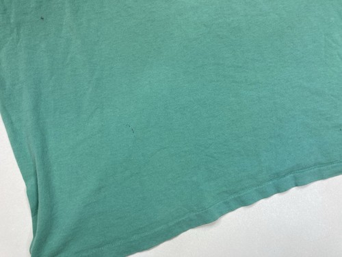VINTAGE IZOD Art Boat Graphic T-shirt Men XL Green USA 90s Single Stitch - Picture 5 of 16