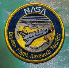 NASA DRYDEN FLIGHT RESEARCH FACILITY 3 INCH PATCH