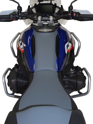 Pare carters Crash Bars HEED pour BMW R 1300 GS - Bunker + supérieures, argenté - Photo 4/4