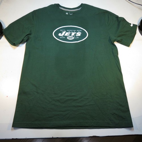 NIKE NEW YORK JETS NFL FOOTBALL #6 MARK SANCHEZ TEE T SHIRT Sz Mens L - Picture 2 of 5