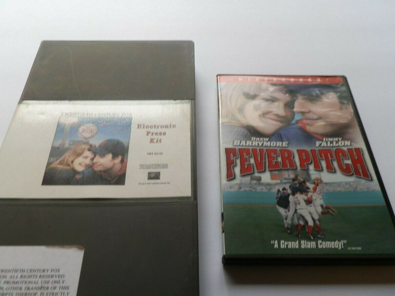 COLLECTIBLE BASEBALL PRESS VIDEO  (2005) "FEVER PITCH" Movie (Fenway) Fallon+