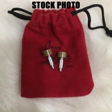 BRAND NEW CHRISTIAN LOUBOUTIN HEEL TAPS Tip Replacement Beige 9 mm x 10 mm