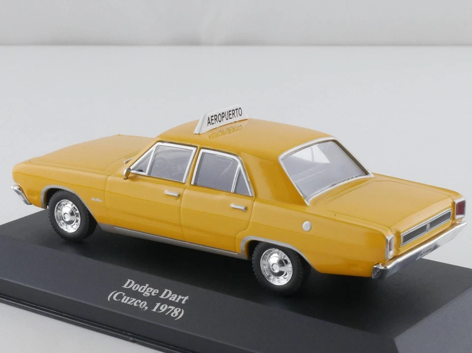 IXO Altaya Dodge Dart Cuzco Peru 1978 Taxis der Welt 1:43 TOP! OVP 1701-28-53 - Bild 2 von 4