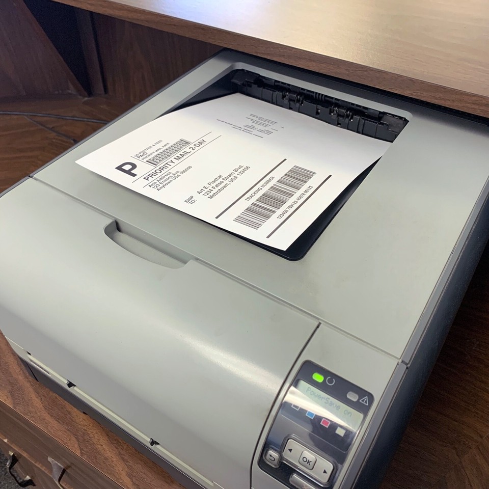 1500 Laser/Inkjet Labels With Tear-Off Receipt - Perfect For USPS